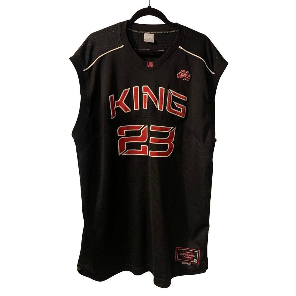 Nike Air Original LeBron James Team Jersey 23 Size 2XL NBA Basketball King JAMES